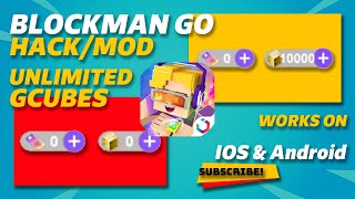 Blockman GO HACKMOD GET GCubes For Free  Android  IOS [upl. by Shelburne]