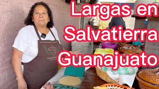 Largas Doña Chuy en Salvatierra Guanajuato Mexico guanajuato gto comida comidamexicana méxico [upl. by Anayd985]