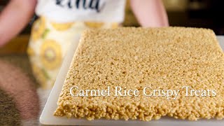 Carmel Rice Crispy treats [upl. by Boyd]