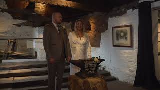 Famous Blacksmith Shop elopement wedding venue in Original wedding room [upl. by Phonsa]