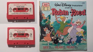 Robin Hood Read Along Cassette and Book in 4K with songs [upl. by Atila]