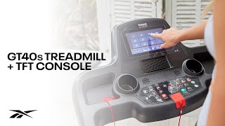 Reebok One Series  GT40s Touchscreen Console [upl. by Ilojne]