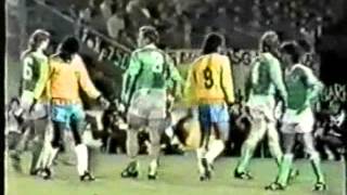 Germany v Brasil 12th MAR 1986 [upl. by Ayikur261]