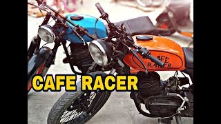 Customized Cafe Racer  Rajdoot 175 Cc [upl. by Pacifa507]