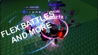 Flex Battles on Sols RNG and More [upl. by Oidgime694]