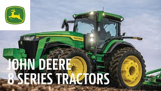 8 Series Tractors  John Deere [upl. by Enomsed]