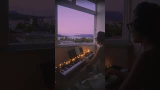 FKJ  Ylang Ylang piano cover by Julia piano viralsong ylangylang [upl. by Dreher]