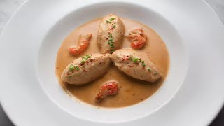 Recette  Quenelles à la bisque de homard [upl. by Alasteir869]