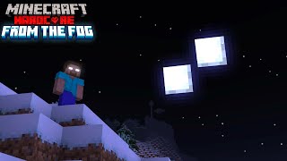 I Added HEROBRINE to my Hardcore World Minecraft From The Fog 1 [upl. by Nirac466]