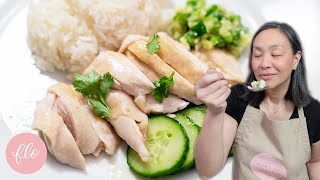 Hainanese Chicken Rice for my Malaysian Dude  step by step [upl. by Dnalwor25]