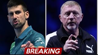 ATP Finals LIVE Novak Djokovic booed as Boris Becker makes harsh commentThe ATP Finals group stage [upl. by Ymmij]