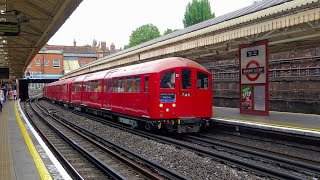 London Underground 1938 Tube Stock on the Piccadilly Line North  160th Anniversary 2023 [upl. by Origra]