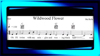 Wildwood Flower for Beginner Guitar Students Slow Tempo [upl. by Cerveny517]