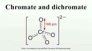 Chromate and dichromate [upl. by Urial]