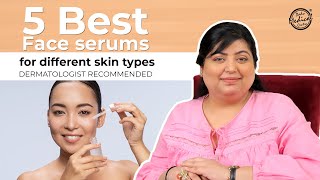 Top 5 Serums for Face  Vitamin C Hyaluronic Acid Niacinamide Retinol amp Peptide Dr Nivedita Dadu [upl. by Auguste]