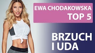 Ewa Chodakowska  TOP 5 Brzuch i uda [upl. by Matt]