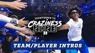 202324 Duke Basketball Countdown To Craziness Intros [upl. by Neomah]