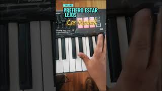 Prefiero estar lejos Los Ronisch Teclado musichuayotuma Losronisch teclado [upl. by Anemolihp]