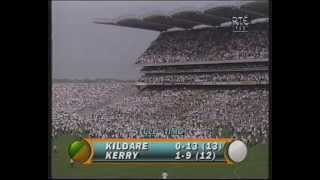 Final Whistle and Glen Ryan Celebrates All Ireland Semi Final 1998 Kildare V Kerry [upl. by Shaughnessy934]