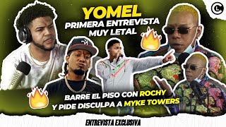 YOMEL EL MELOSO EN TREMENDO LÍO CON SU COMPAÑIA BARRE EL PISO CON ROCHY RD “DISCULPA A MYKE TOWERS” [upl. by Philipps]