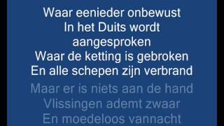 Blof Hier aan de kust Lyrics [upl. by Lehcor981]