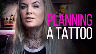 Planning A Tattoo  ★ TATTOO ADVICE ★ by Tattoo Artist Electric Linda [upl. by Ayotel]