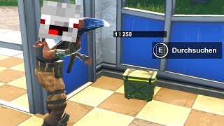 Alphastein öffnet Munitionskiste mit 1 HP  999x MUNITION🔥 Fortnite Battle Royale [upl. by Broderick]