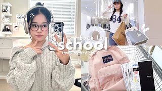 BACK TO SCHOOL SHOPPING FOR COLLEGE🥯Cute clothes and supplies [upl. by Ayek]