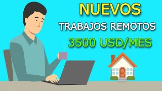 ✅10 Nuevos Trabajos Remotos Fáciles de Alto Pago 🤑 que Puedes Hacer Desde Casa sin Experiencia [upl. by Lloyd]