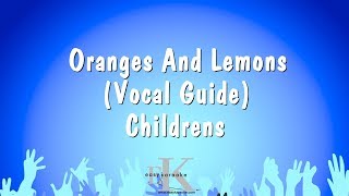 Oranges And Lemons  Childrens Karaoke Version [upl. by Keryt565]