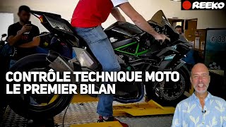 CONTRÔLE TECHNIQUE MOTO  PREMIER BILAN  🔴 REEKO Unchained MOTOR NEWS [upl. by Rosol]