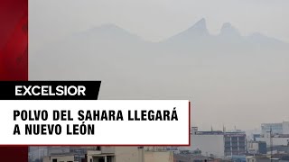 Polvo del Sahara llegará a Nuevo León en los próximos días [upl. by Sarilda438]