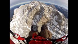 Gleitschirmfliegen Zugspitze [upl. by Dambro]