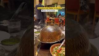 🤯 Expensive grill platter in Chennai  5 Star Hotel Food  trending food shorts [upl. by Tildy]