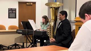 2024 OSSAA State Solo and Ensemble Contest Xavier Barajas Tuba Solo [upl. by Yamauchi]