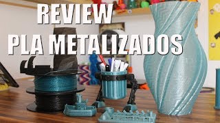 REVIEW PLA METALIZADO I3D ¡¡MUCHA DIVERSIÓN [upl. by Aicsila]