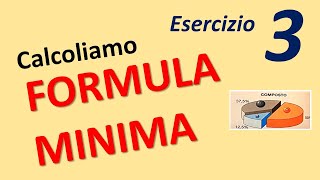 Come si calcola la FORMULA MINIMA di un composto 3 [upl. by Anastatius]