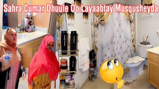 Waan Hurdi Wayay Sahra Cumar Dhuule Markey Lataabtay Musqusheyda cleaningbathroom [upl. by Belinda493]