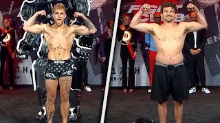 Jake Paul vs Ben Askren • FULL WEIGH IN amp FINAL FACE OFF • Triller Fight Club [upl. by Hgeilhsa288]