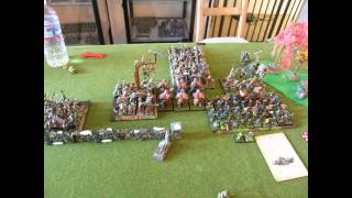 Warhammer Fantasy Battle Report Halflings vs Pirate Zombies [upl. by Bright]