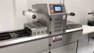 ILPRA America  Tray Sealing with Vacuum Only [upl. by Raddy]