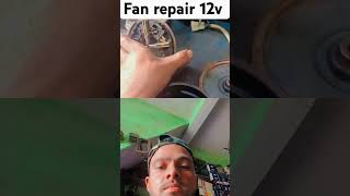 Radiator fan repair 12v 🪛🚛🔩 ll chhibramau automobile youtubeshorts shorts machine [upl. by Teryn]