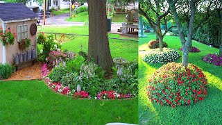 Best Tips for Landscaping Around Trees  Under Tree Garden Ideas [upl. by Now761]