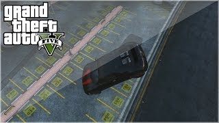 EPIC WAY To Park Your Car on GTA 5  GTA 5 Stunts [upl. by Bergerac]