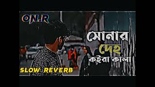 সোনার দেহ কইরা কালা  sonar deho koira kala  LoFi Music  sad song bangla music [upl. by Eissehc]