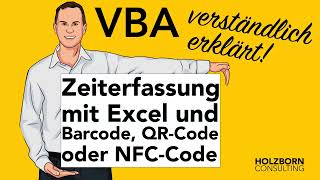 091 Arbeitszeiterfassung für Stunden mit Excel VBA inkl Anleitung  Tool für mehrere Mitarbeitende [upl. by Anigue226]