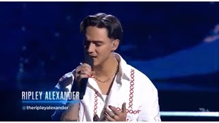 Ripley Alexander  Back for good Australian idol 2024 [upl. by Enyamert]