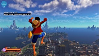 JUMPING from the Highest Building  One Piece World Seeker [upl. by Riabuz924]