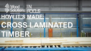 How Its Made Cross Laminated Timber CLT [upl. by Annawak501]