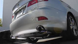 GReddy Supreme SP Exhaust  Lexus IS350 GSE20 [upl. by Yenttirb]